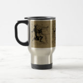 Mug De Voyage Carte Aquarius Constellation par Hevelius (Gauche)