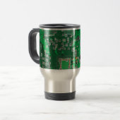 Mug De Voyage Carte circuit imprimé circuit vert PCB (Devant gauche)