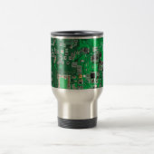 Mug De Voyage Carte circuit imprimé circuit vert PCB (Centre)