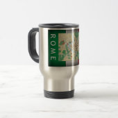 Mug De Voyage Carte de Rome (Devant gauche)