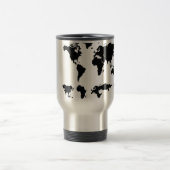 Mug De Voyage Carte du monde (Centre)