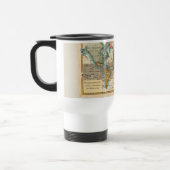 Mug De Voyage Carte du monde 1700s Antique Continents (Gauche)