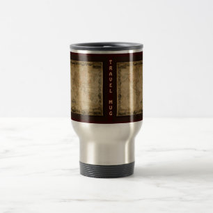 Mug De Voyage Carte du monde antique Musique de voyage