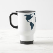 Mug De Voyage Carte du monde Géographie Globe Adventure (Gauche)