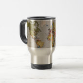 Mug De Voyage carte mondiale (Devant gauche)