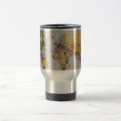 Mug De Voyage carte mondiale (Centre)