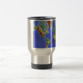 Mug De Voyage Carte mondiale géographique internationale (Centre)