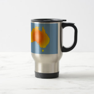 Mug De Voyage Carte Sunny Australie