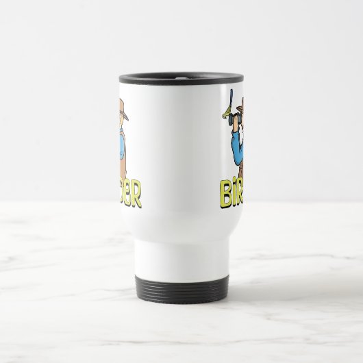 Mug De Voyage Cartoon Birder (Centre)