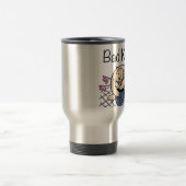 Mug De Voyage Cartoon de chat coquin (Centre)