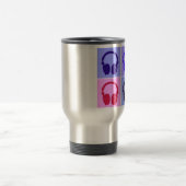 Mug De Voyage Casques Pop Art (Centre)