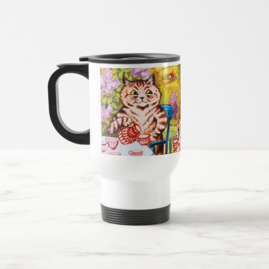 Mug De Voyage Cat Garden Party (Gauche)