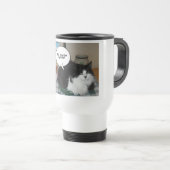 Mug De Voyage Cat humour (Devant droit)