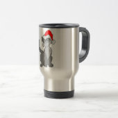 MUG DE VOYAGE CAT PÈRE NOËL (Devant droit)