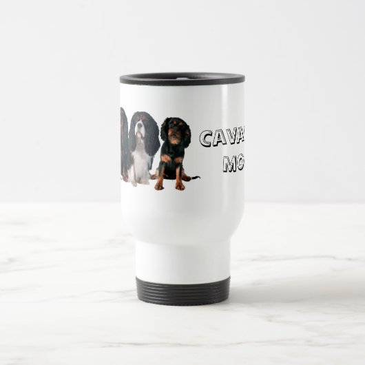 Mug De Voyage Cavalier MOM - Cavalier King Charles Spaniel Chien (Centre)