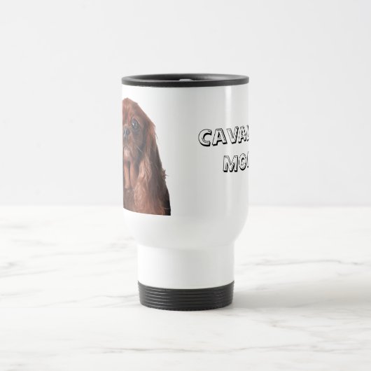 Mug De Voyage Cavalier MOM - Ruby Cavalier King Charles Spaniel (Centre)