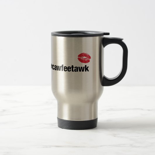 Mug De Voyage Cawfeetawk (Droit)