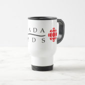 Mug De Voyage CBC Canada Lire (Devant droit)