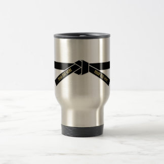 Mug De Voyage Ceinture noire personnalisable (Kuro-obi)