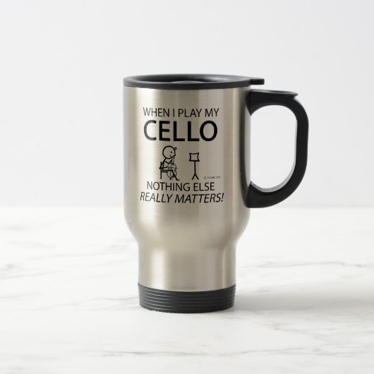 Mug De Voyage Cello Nothing Other Matters (Droit)