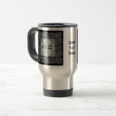 Mug De Voyage Céltic Knots Design Photo personnalisée  (Devant gauche)