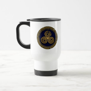 MUG DE VOYAGE CELTIC SWIRLS CIRCLE