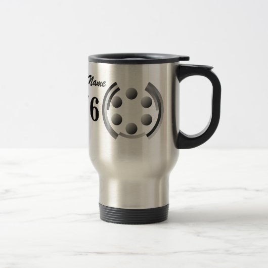 Mug De Voyage Centesimal 1776 par Kenneth Yoncich (Droit)