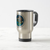 Mug De Voyage Centre interarmées de guerre des opérations d'info (Devant droit)