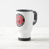 Mug De Voyage Cercle de principes du Taekwondo (Devant droit)