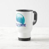 Mug De Voyage Cercle de ski de tellurure (Devant droit)