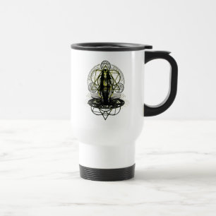 Mug De Voyage Cercles de magie d'enchanteresse du peloton   de