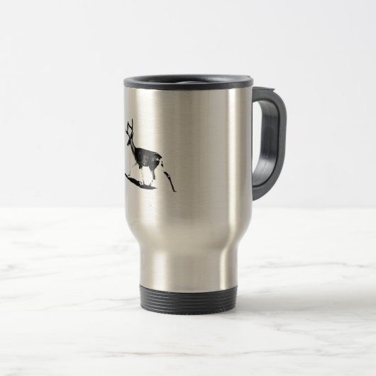 Mug De Voyage Cerf (Devant droit)