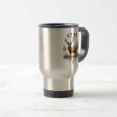 MUG DE VOYAGE CERF – COLLECTION DE CHASSE (Devant droit)