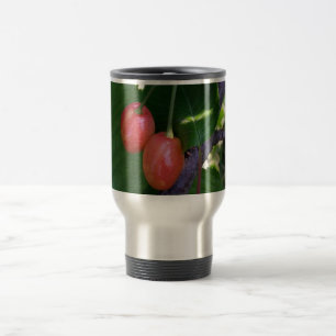 Mug De Voyage Cerises en rouge