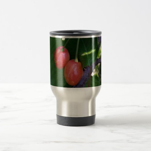 Mug De Voyage Cerises en rouge (Centre)