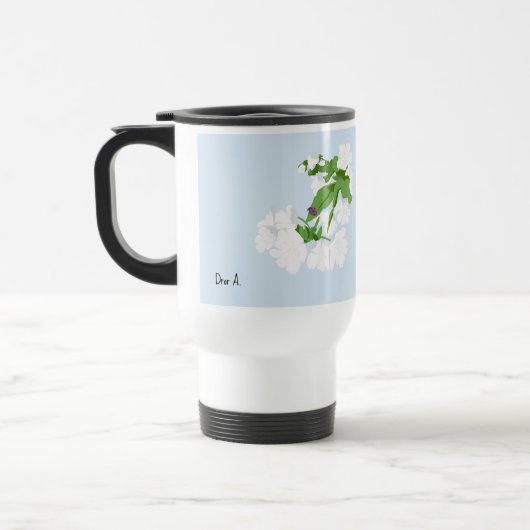 Mug De Voyage Cerisier en Fleurs (Gauche)