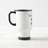 Mug De Voyage C'est comment je roule Bunco (Gauche)