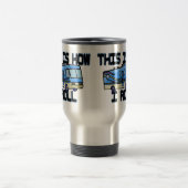 Mug De Voyage C'est comment je roule le rv (Centre)