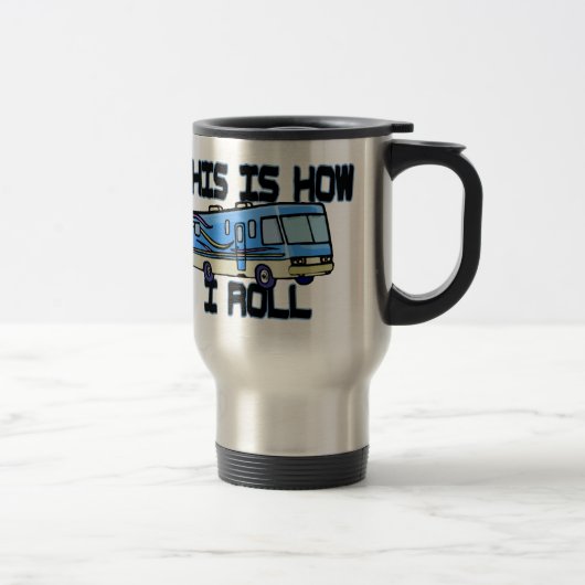Mug De Voyage C'est comment je roule le rv (Droit)