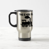 Mug De Voyage C'est comment je roule le train (Gauche)