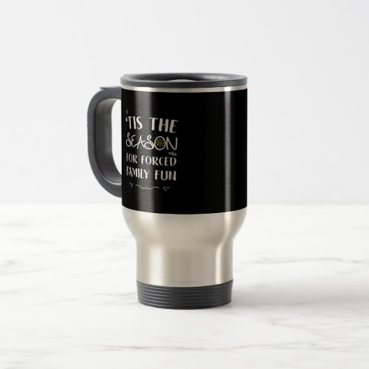 Mug De Voyage C'Est La Saison De L'Essentiel Forcé (Devant gauche)