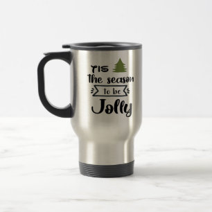 Mug De Voyage C'est la saison d'être célébration du Nouvel An Mi