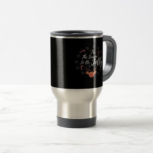 Mug De Voyage C'Est La Saison Jolly (Devant droit)