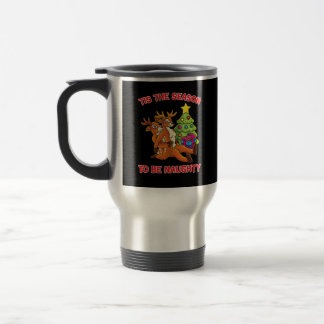 Mug De Voyage C'est la saison pour le couple de rennes Rudolph c