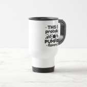 Mug De Voyage C'Est Probablement Citrouille (Devant droit)