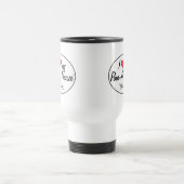 Mug De Voyage C'est un chien ! J'aime mon Pom-A-Nauze (Centre)