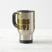 Mug De Voyage C'est Vegas Bébé ! (Devant gauche)