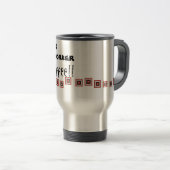 Mug De Voyage Cet assistant social a besoin de café ! (Devant droit)
