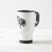 Mug De Voyage Chaleur, sans hâte (Devant droit)