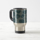 Mug De Voyage Champ de bleus de Poppies (Devant gauche)